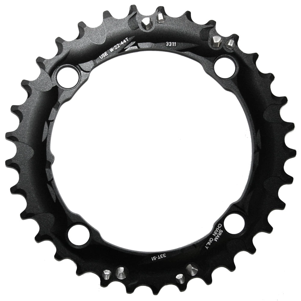 TRUVATIV Chainring MTB 33T 3x10 104mm Black