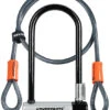 Kryptonite KryptoLok Mini 7 + Câble KryptoFlex 120cm -Vélos Soldes Boutique Kryptonite KryptoLok Mini 7 KryptoFlex 120cm 001973 a